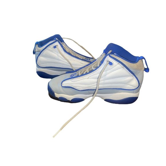 Jordan Other - Kids Jordan Pro Strong White Blue Gym Size 3Y Boys Pre-owned Basketball